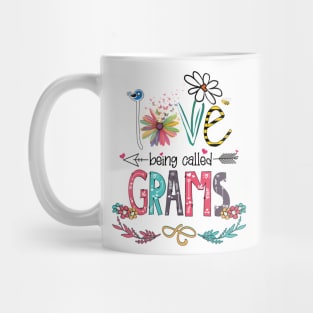 Love Being Called Grams Happy Mother's Day Mug